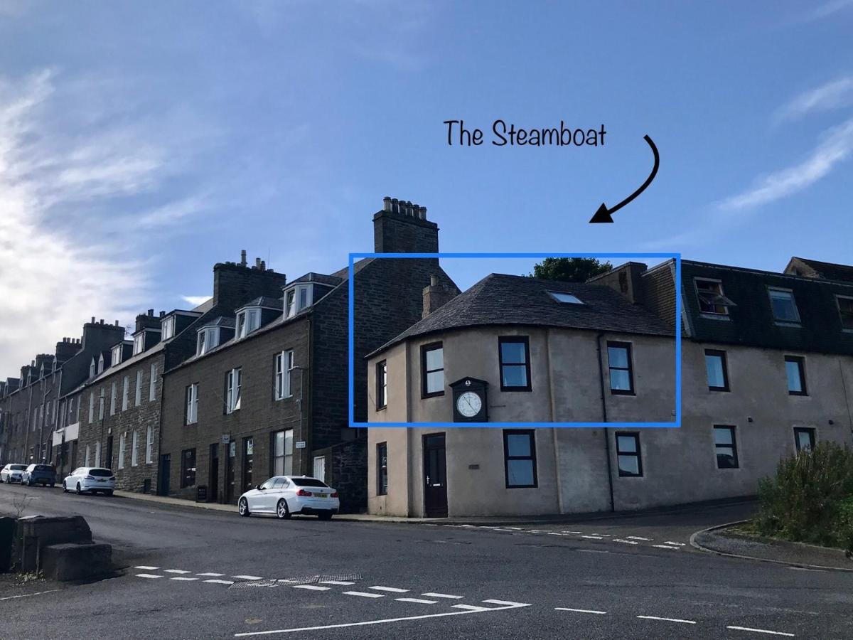 Villa The Steamboat - A Flat With Amazing Harbour Views Wick  Esterno foto